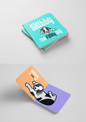 Cover for a children’s book ages 1-5 called “slobby” | Diseño de portada de libro por Sergio Coelho