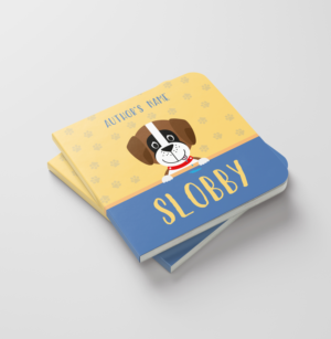 Cover for a children’s book ages 1-5 called “slobby” | Book Cover Design by banedsgn