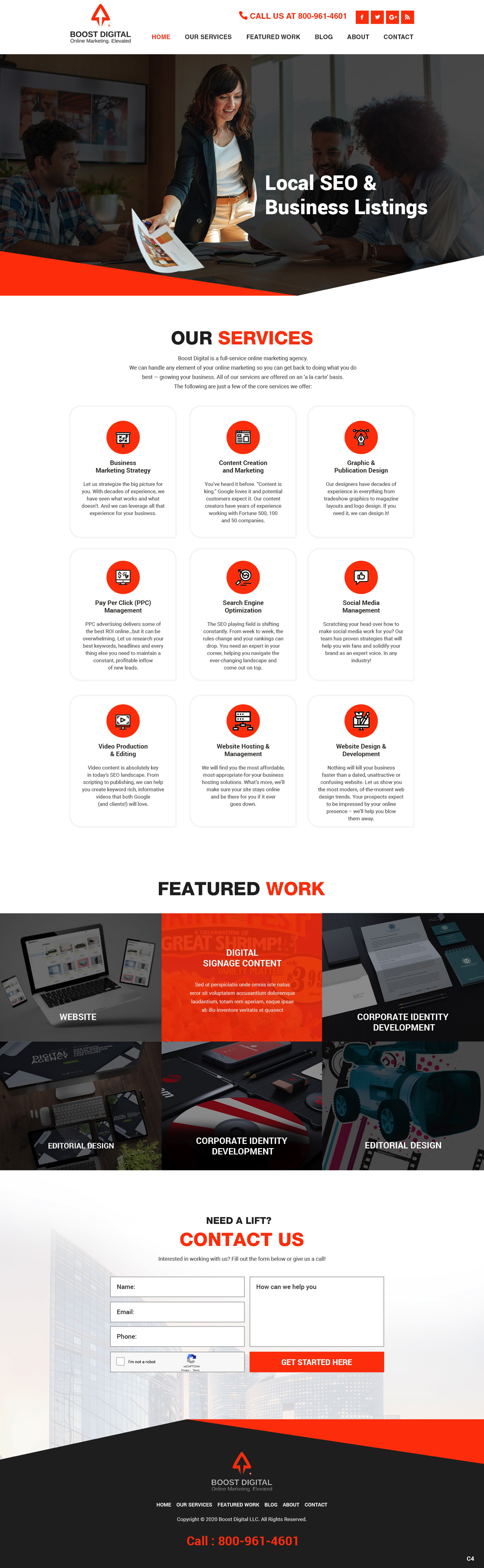 Web Design by pb for this project | Design #25032564