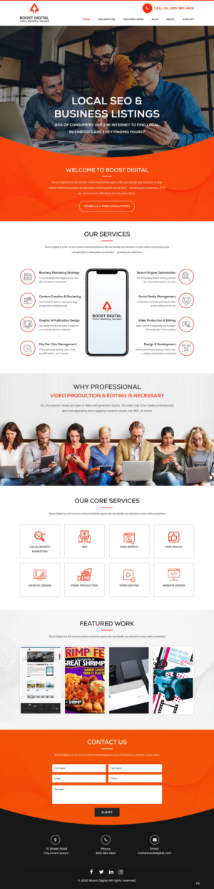 Web Design by pb for this project | Design: #25032566