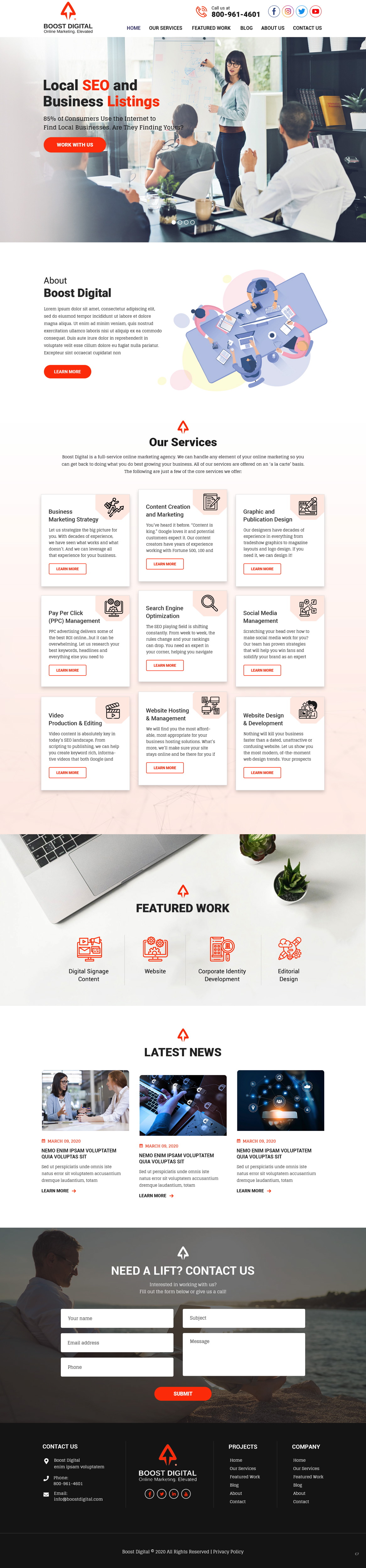 Web Design by pb for this project | Design #25032568
