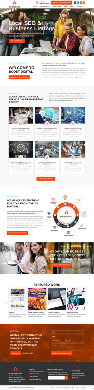 Web Design by pb for this project | Design: #25032573