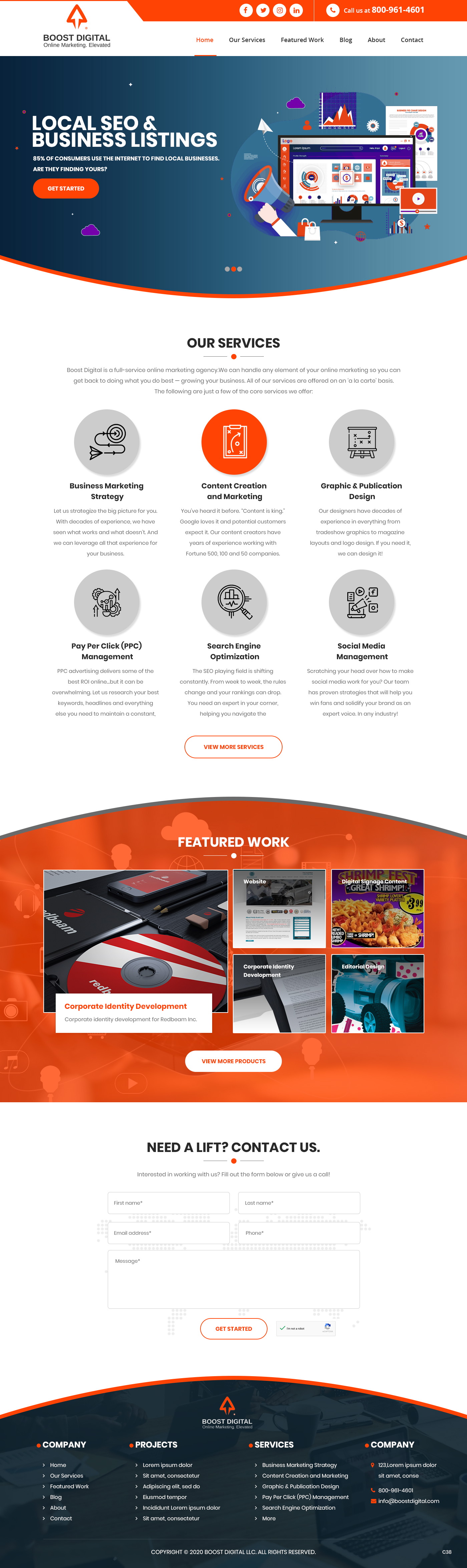 Web Design by pb for this project | Design #25032574