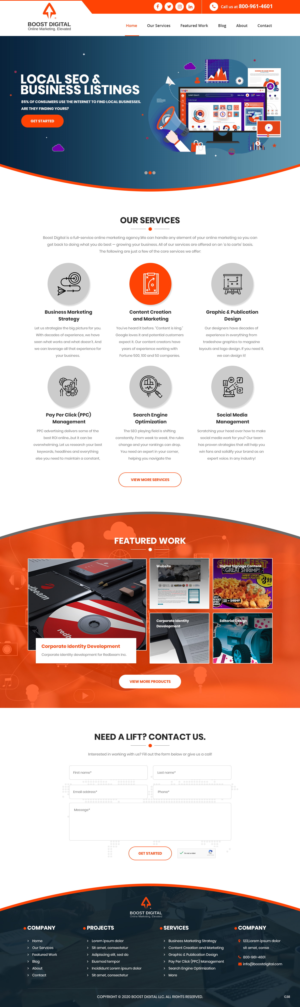 Web Design by pb for this project | Design: #25032574