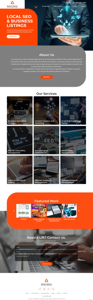 Web Design by pb for this project | Design: #25032575