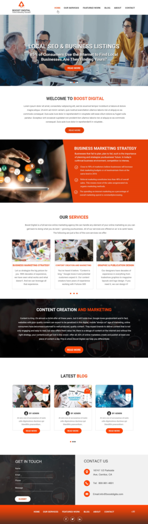 Web Design by pb for this project | Design: #25032576