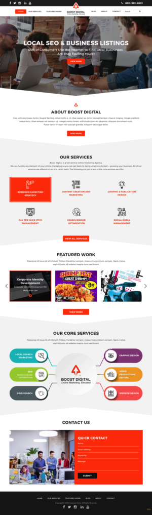 Web Design by pb for this project | Design: #25032579