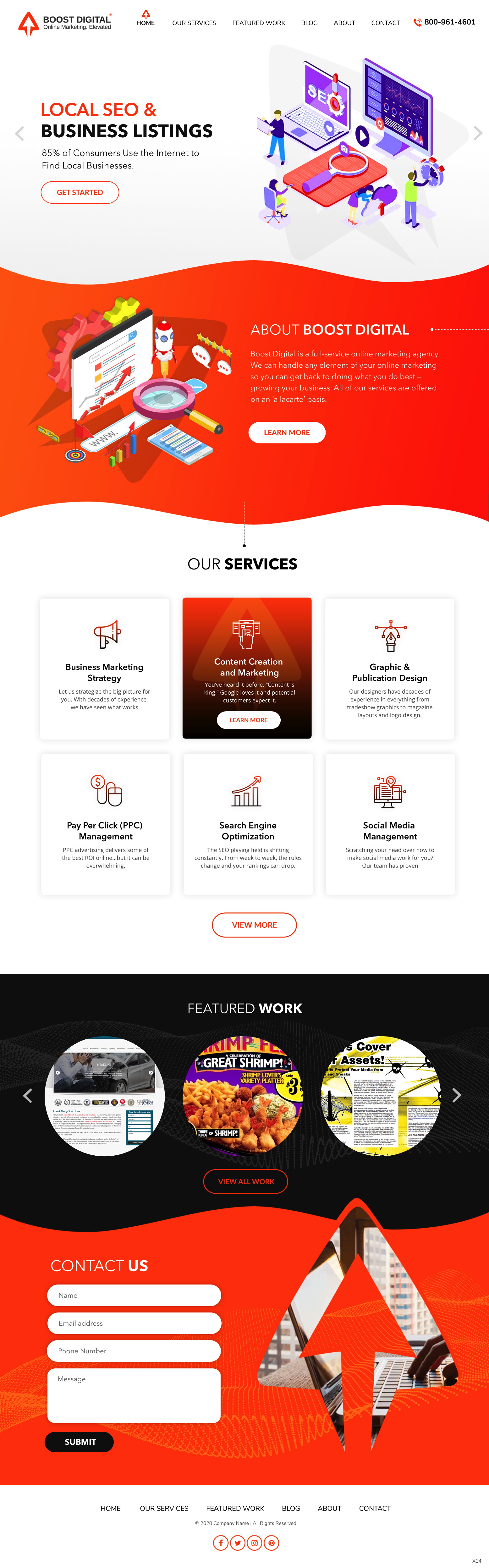 Web Design by pb for this project | Design #25032580