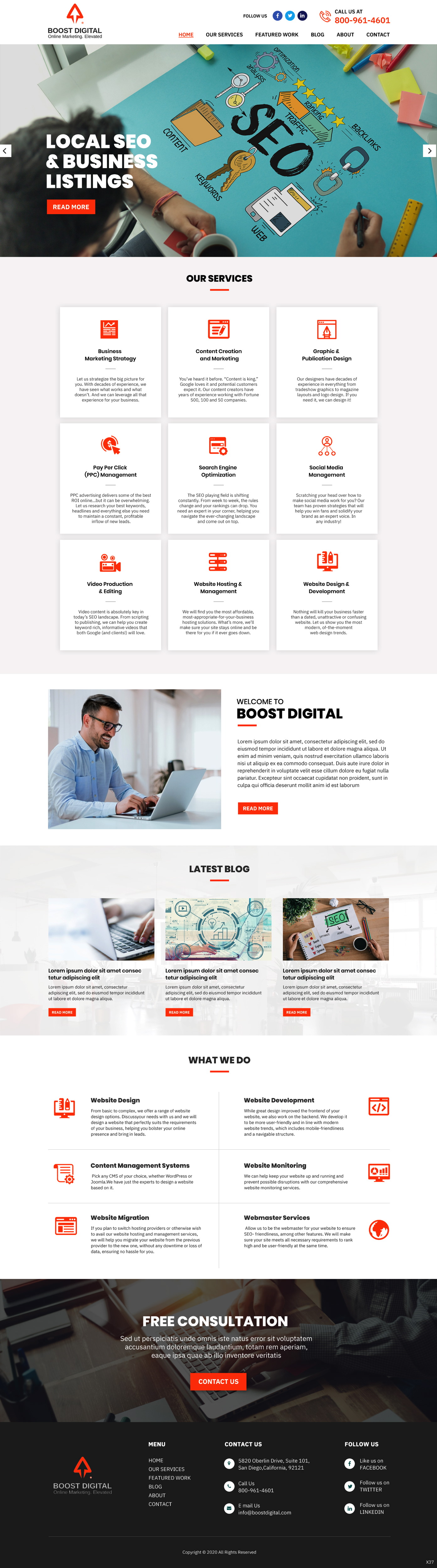 Web Design by pb for this project | Design #25032581