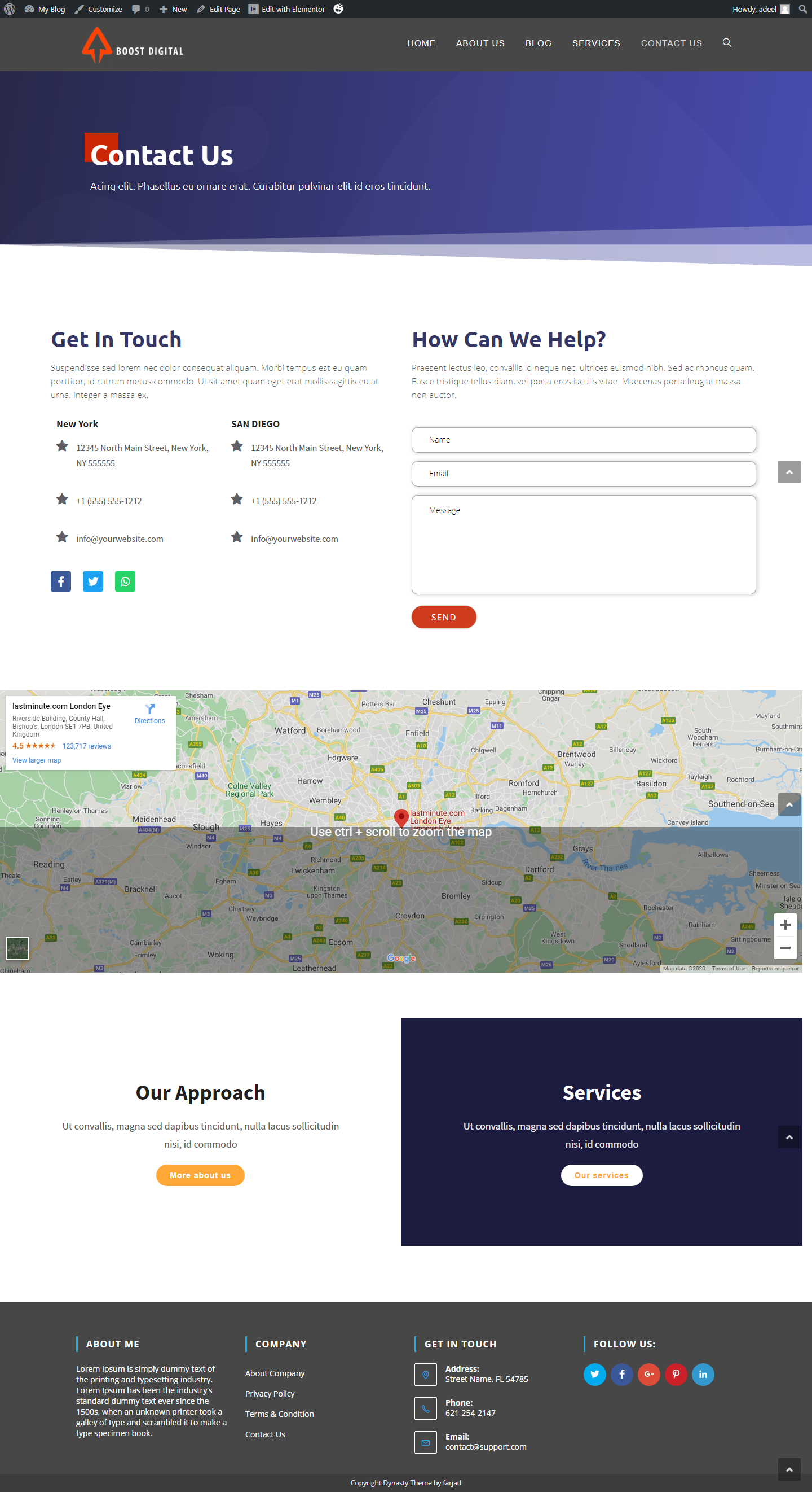 Web Design par Adeel Rahman pour ce projet | Design #25045284