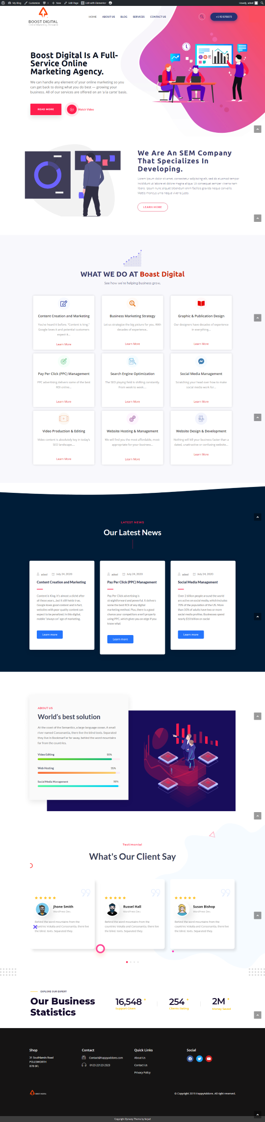 Web Design by Adeel Rahman for this project | Design #25047035