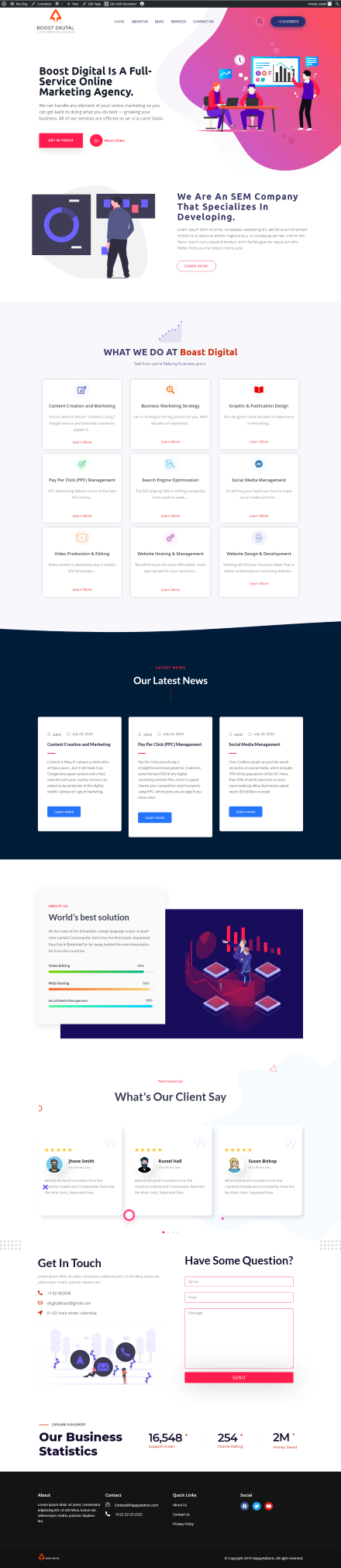 Diseño Web por Adeel Rahman para este proyecto | Diseño #25052788