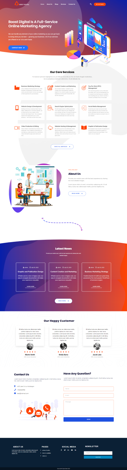 Web Design by Adeel Rahman for this project | Design #25091754