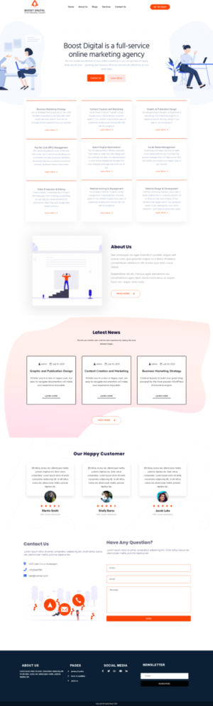 Web Design by Adeel Rahman for this project | Design: #25092487