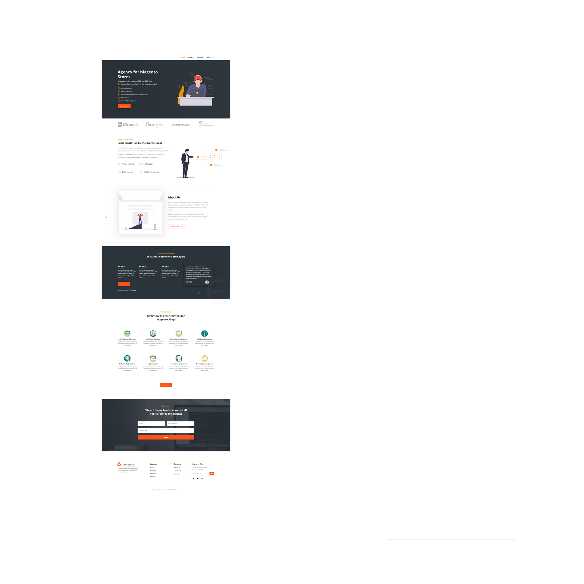 Web Design by Adeel Rahman for this project | Design #25281604