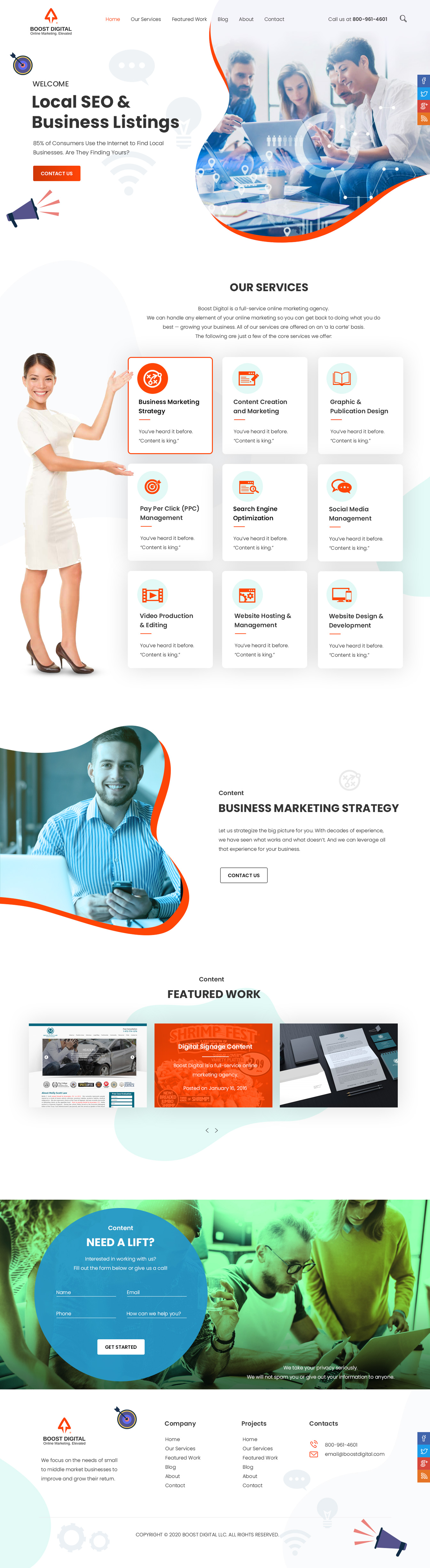 Web Design by ag622988 for this project | Design #25051375