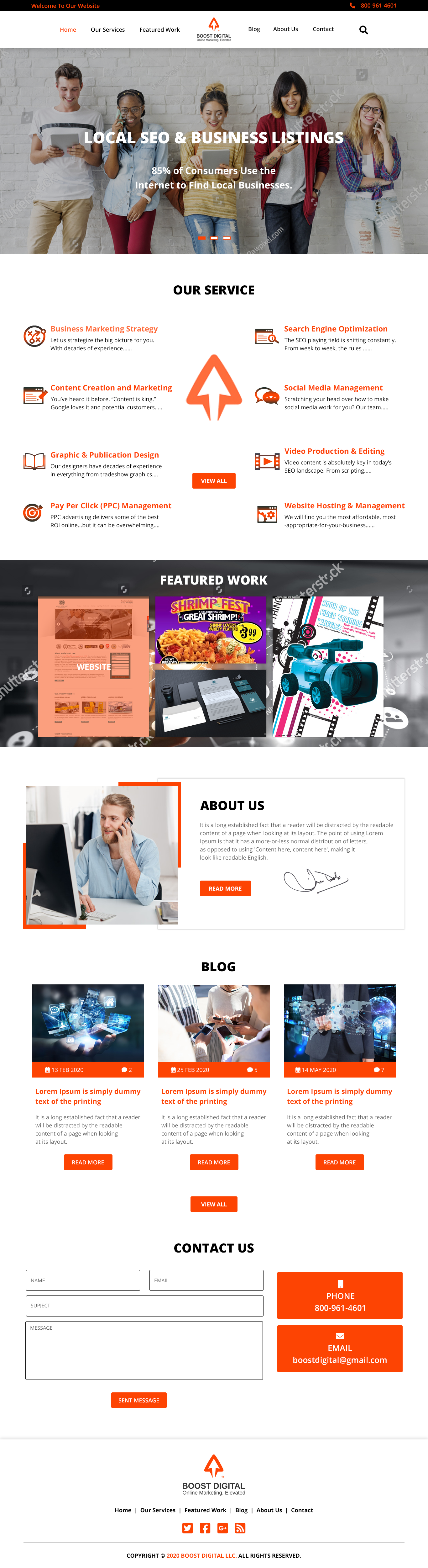 Web Design by Creative Slices for this project | Design #25089486
