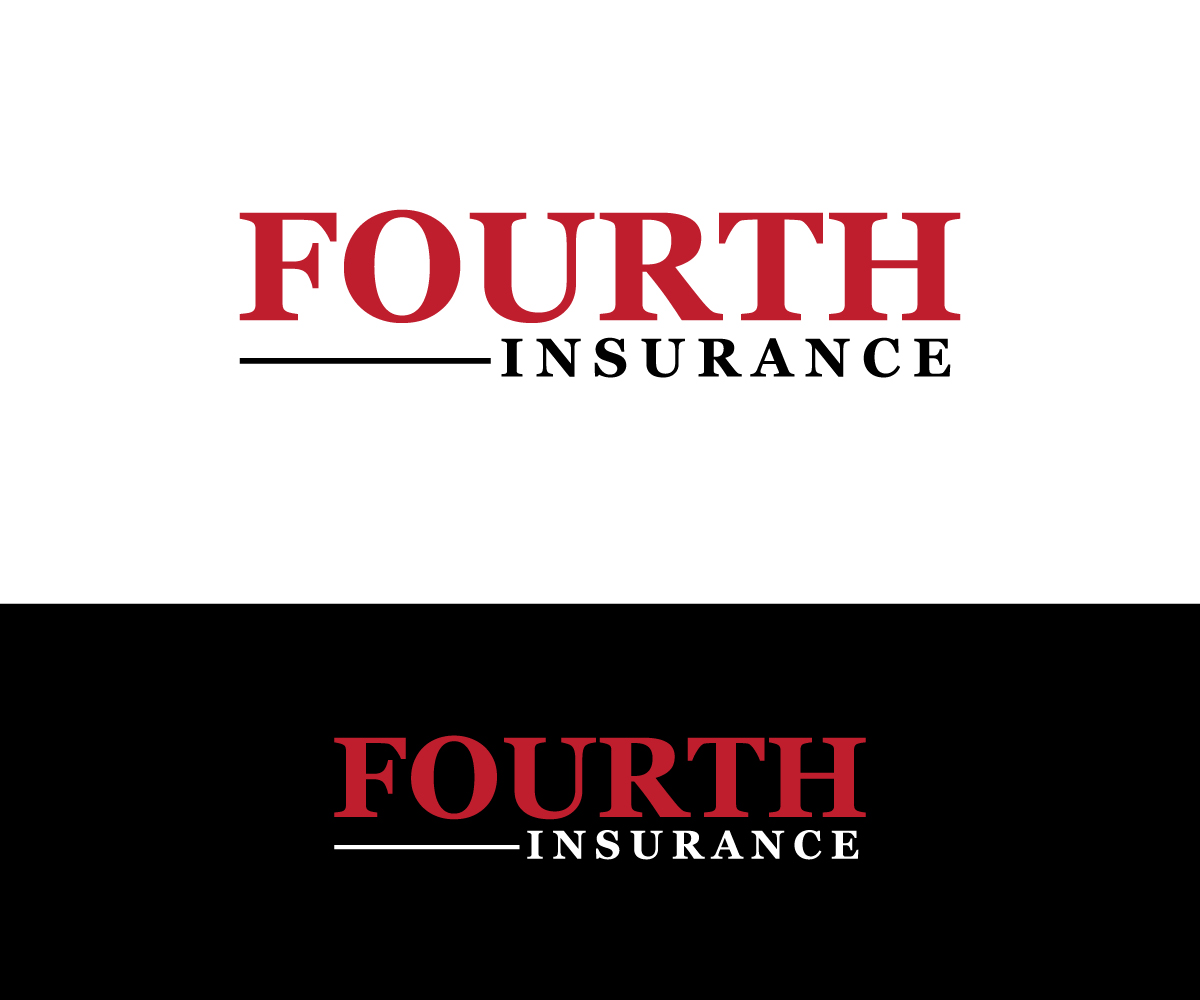 Fourth Insurance Logo Bold, Serious, Insurance Broker Logo Design for Fourth Insurance by ...