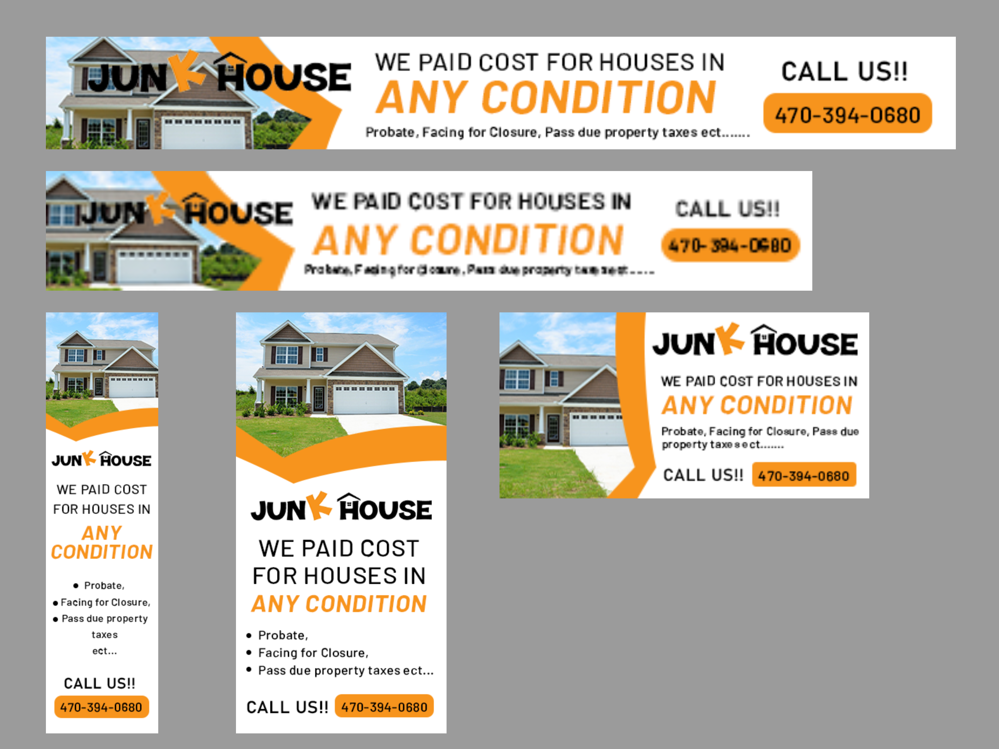 Banner-Design von AnneWanjiku für Junk House | Design #25029804