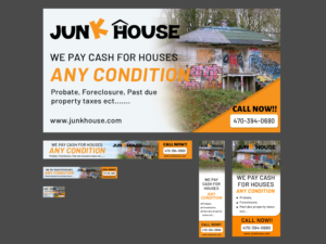 Banner Ad Design by AnneWanjiku for Junk House | Design: #25059874