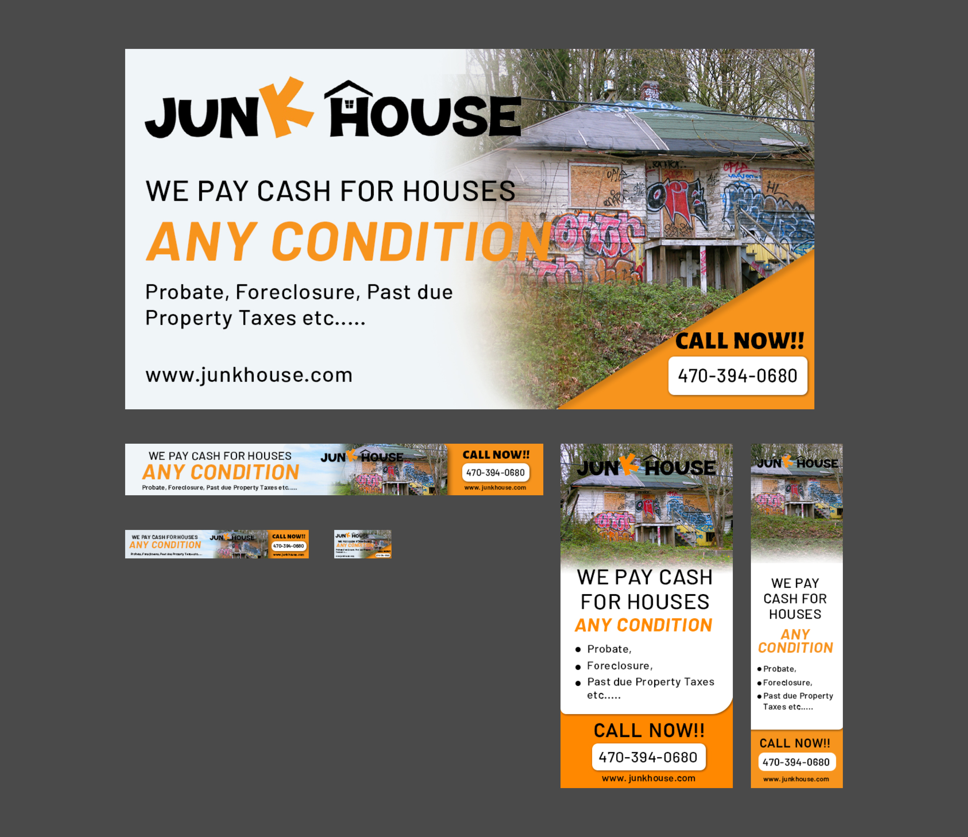 Banner Ad Design by AnneWanjiku for Junk House | Design #25065505