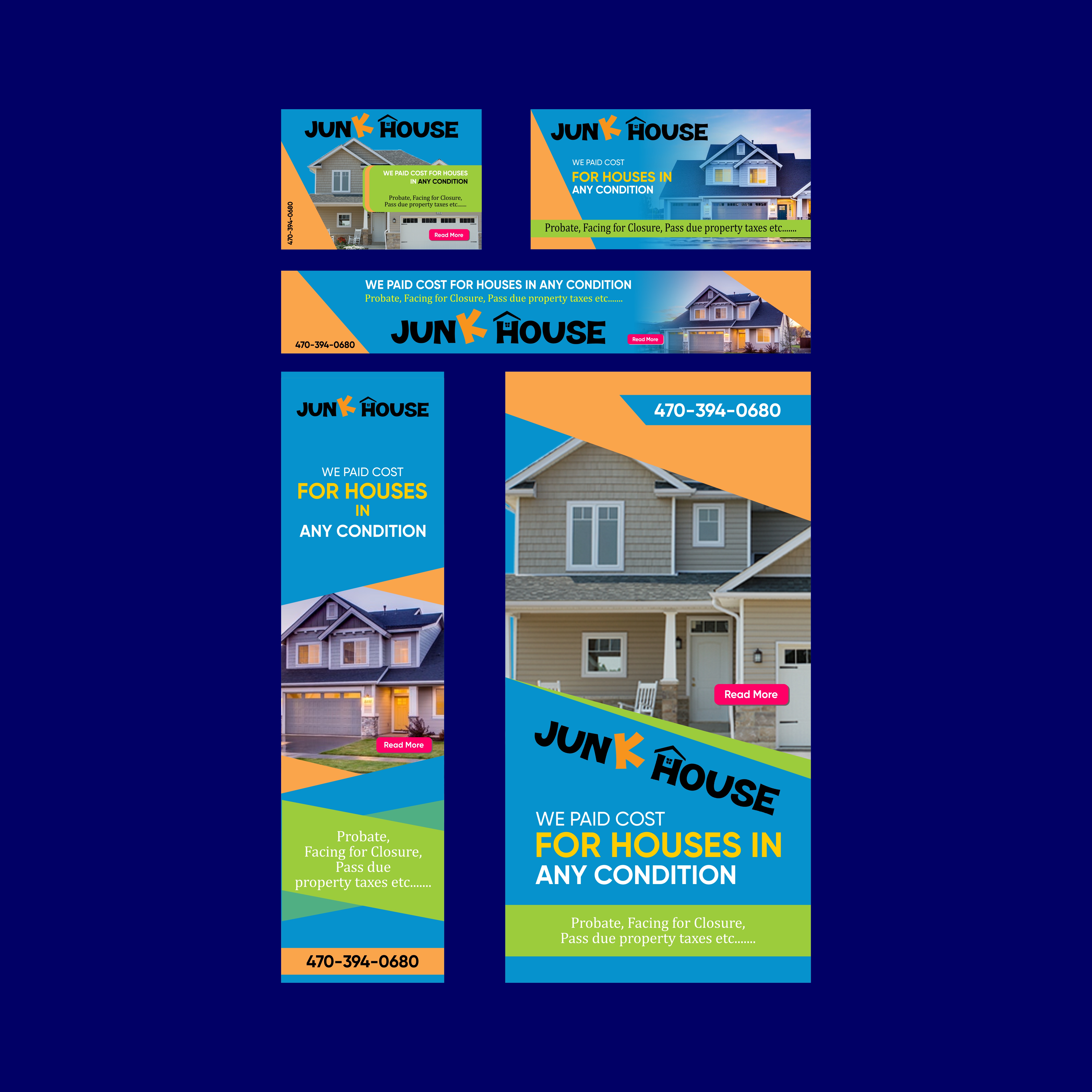 Banner Ad Design by SanjayGraphic for Junk House | Design #25029581