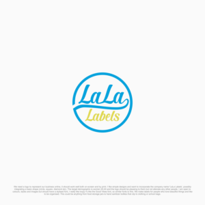LaLa Labels | Logo Design by Artlam Design