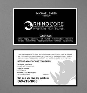 Business Card Design by chandrayaan.creative