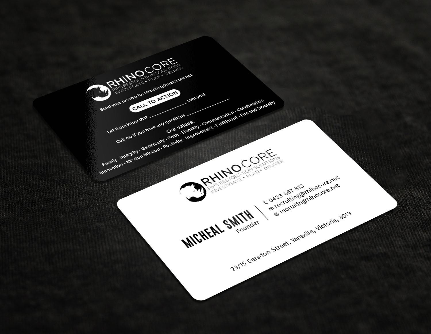 Business Card Design by Tripti Ranjan Gain for this project | Design #25027364