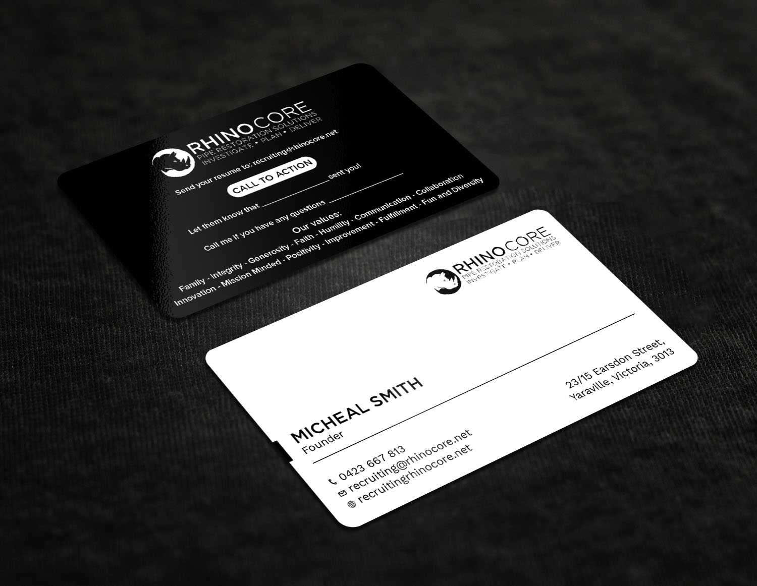 Business Card Design by Tripti Ranjan Gain for this project | Design #25027365