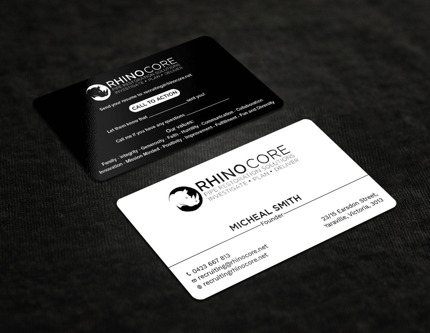 Business Card Design by Tripti Ranjan Gain for this project | Design #25027366
