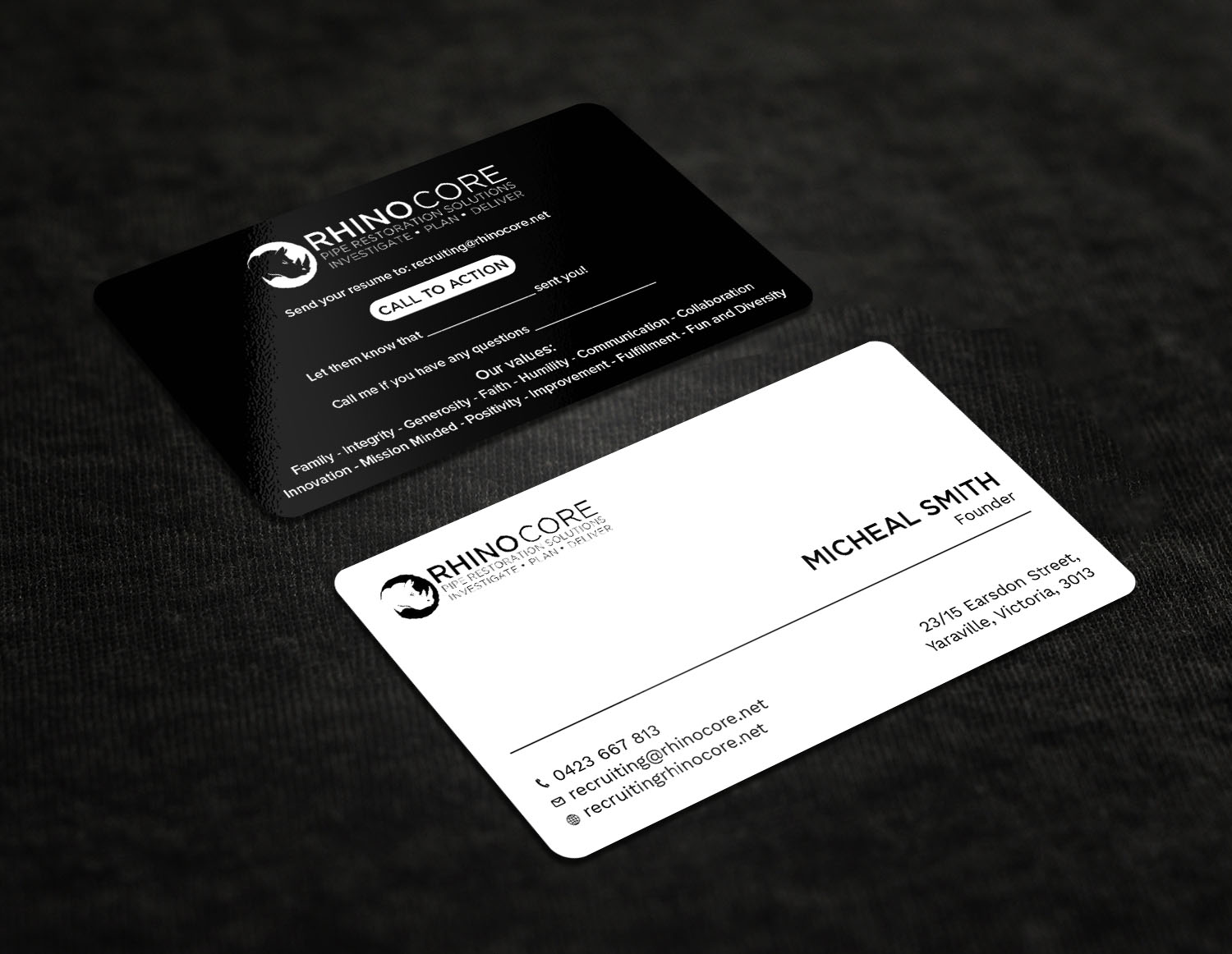 Business Card Design by Tripti Ranjan Gain for this project | Design #25027367