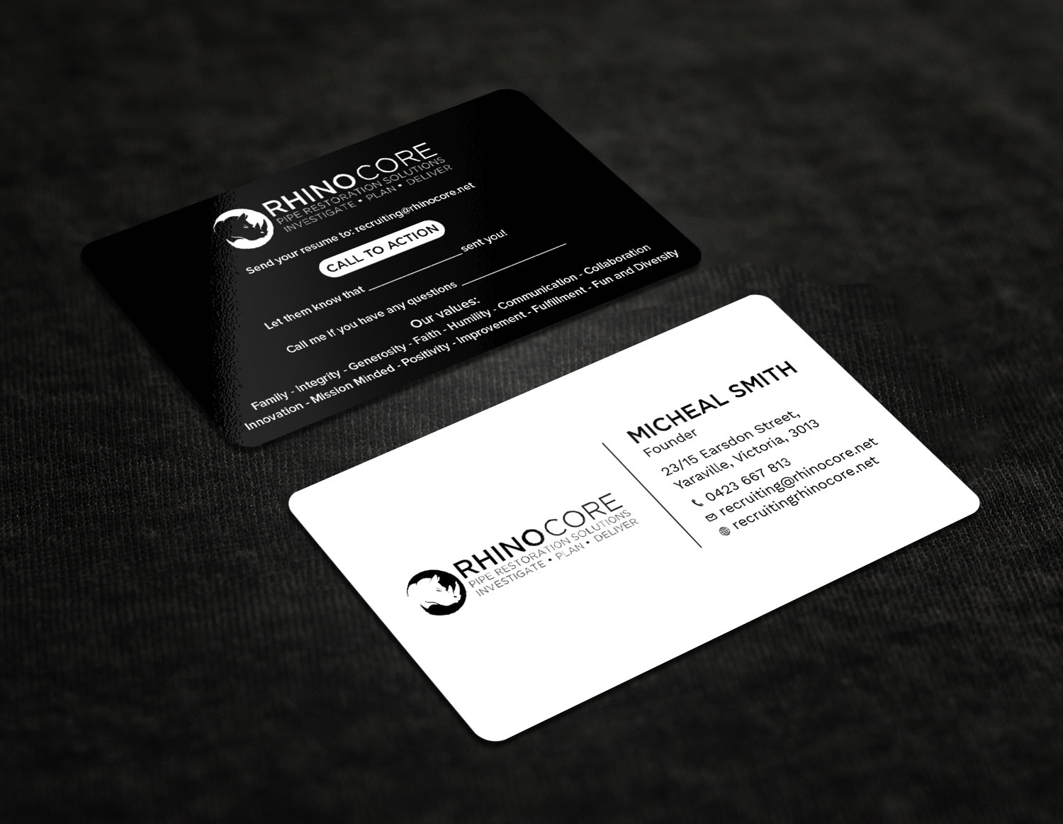 Business Card Design by Tripti Ranjan Gain for this project | Design #25027368