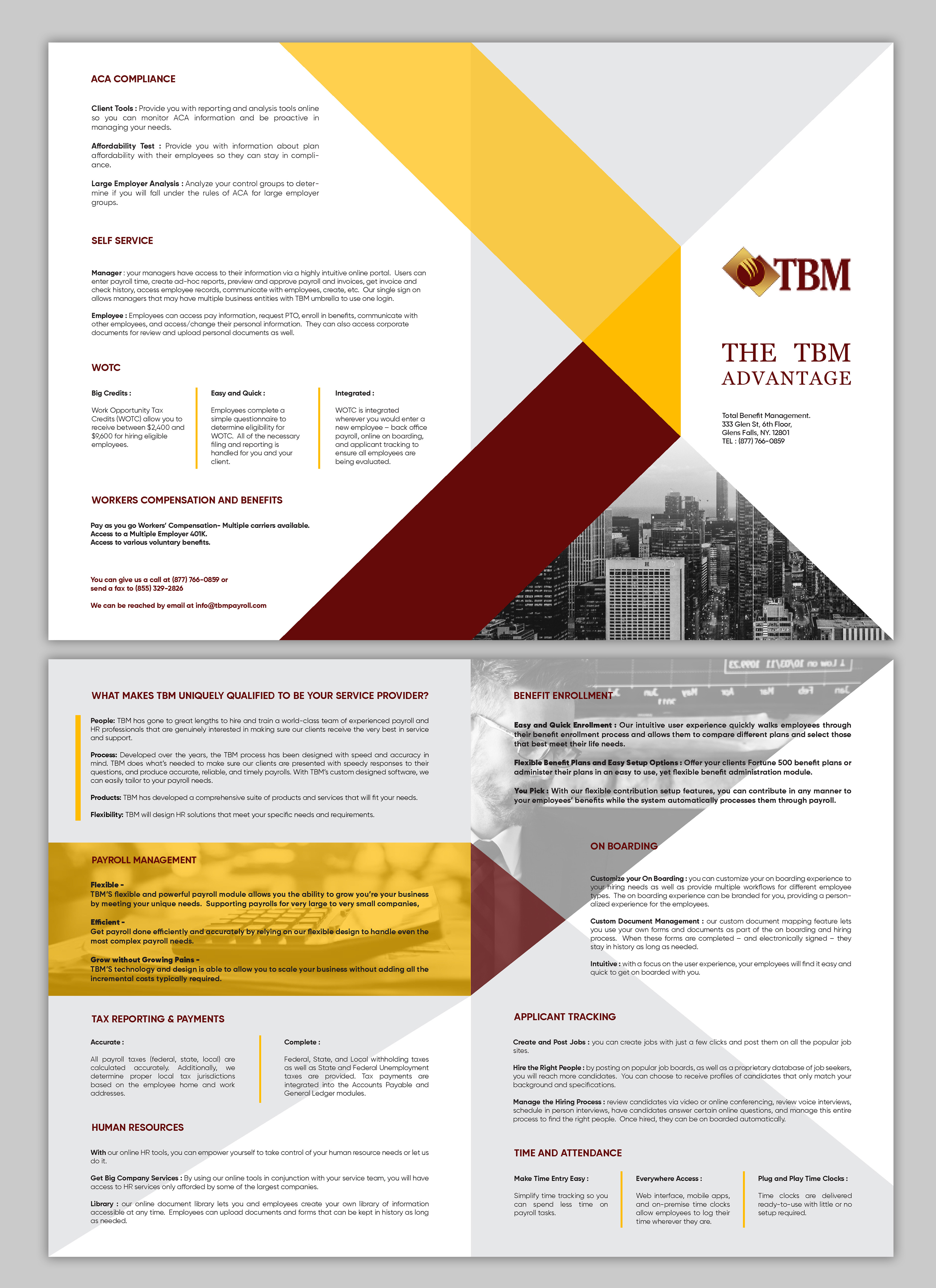 Brochure Design by Ravin Designs for this project | Design #25037513