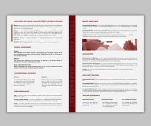Brochure Design by Ravin Designs for this project | Design: #25044070