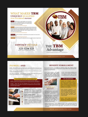 Payroll Brochure | Diseño de Brochure por n214008