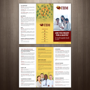 Diseño de Brochure por GraphicsGuru para este proyecto | Diseño: #25041073