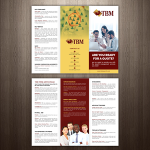 Diseño de Brochure por GraphicsGuru para este proyecto | Diseño: #25041074