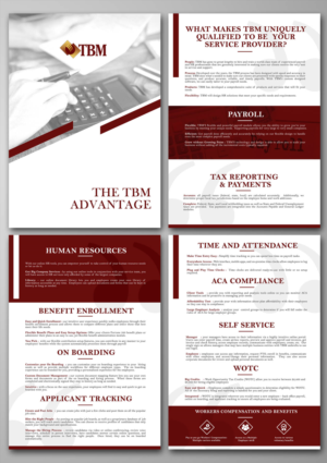 Payroll Brochure | Diseño de Brochure por Bear Studio