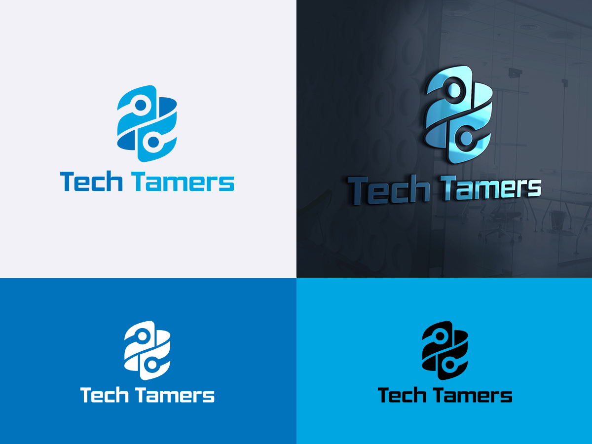 Logo Design by Slant Line Media for Tech Tamers | Design #25069120
