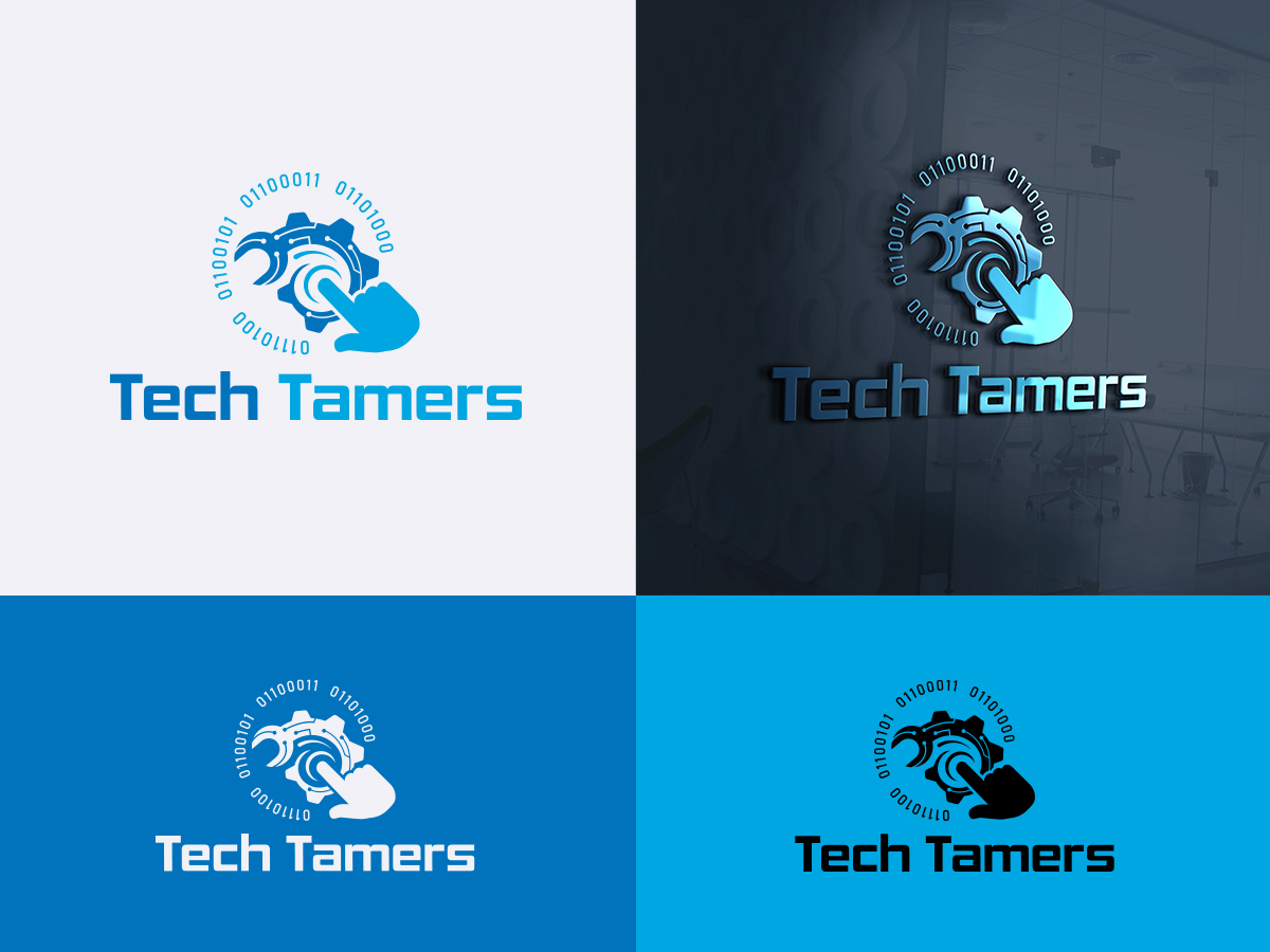 Logo Design by Slant Line Media for Tech Tamers | Design #25072651