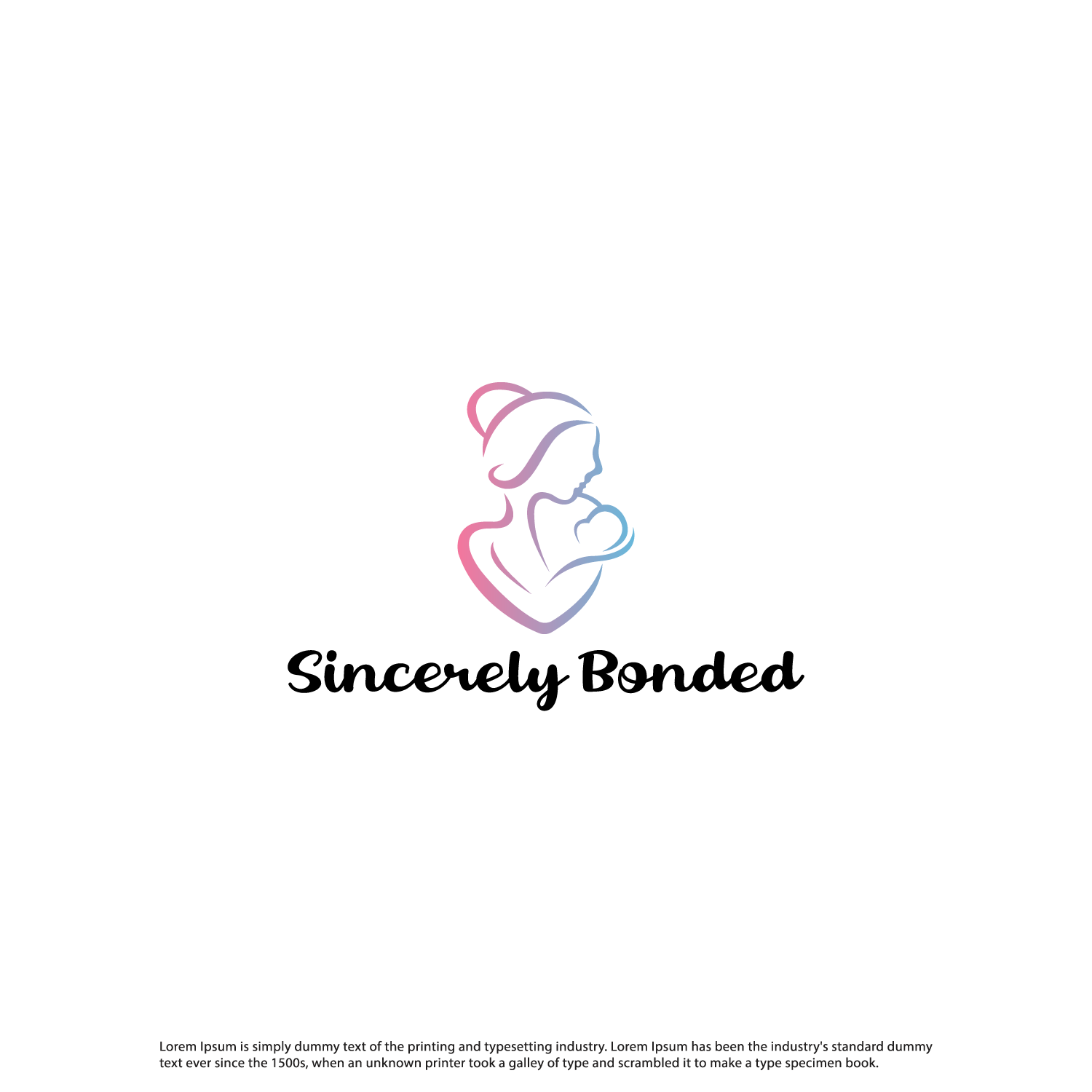 Logo Design by Potatow for Sincerely Bonded | Design #25107848