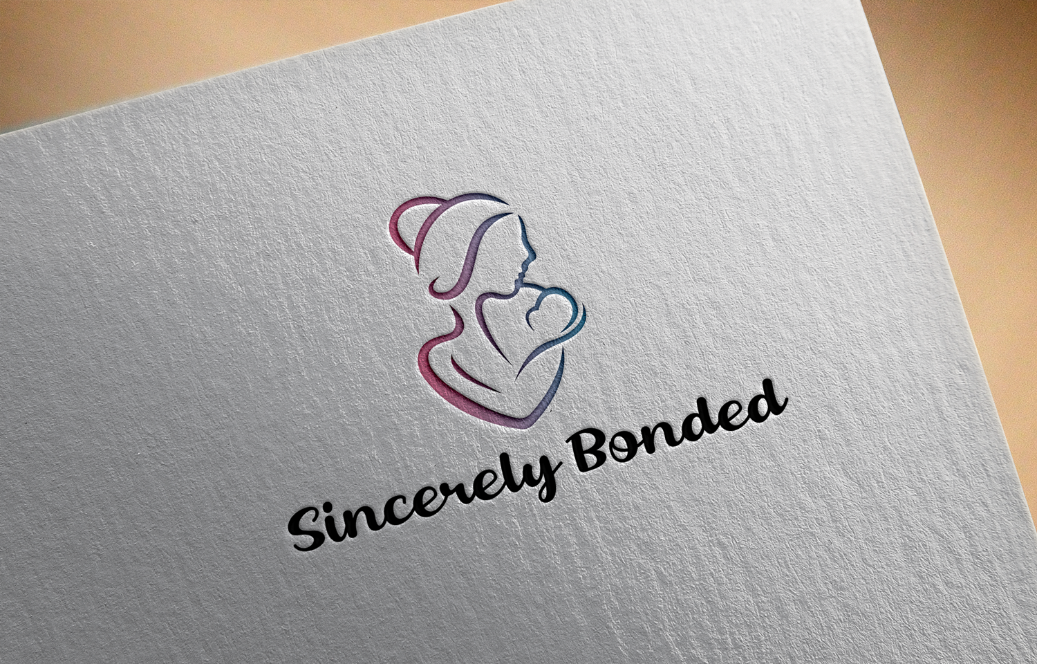 Logo Design by Potatow for Sincerely Bonded | Design #25107851