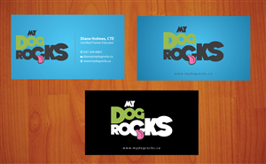 My Dog Rocks business card | Diseño de Tarjeta de Presentación por Sbss