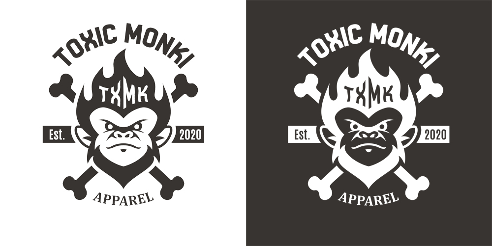 Diseño de Logo por D'Mono para Toxic Monki | Diseño #25026046