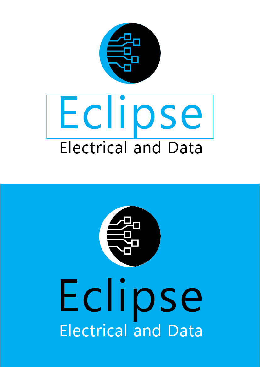 Logo-Design von rkailas für Eclipse Electrical and data | Design #25029524