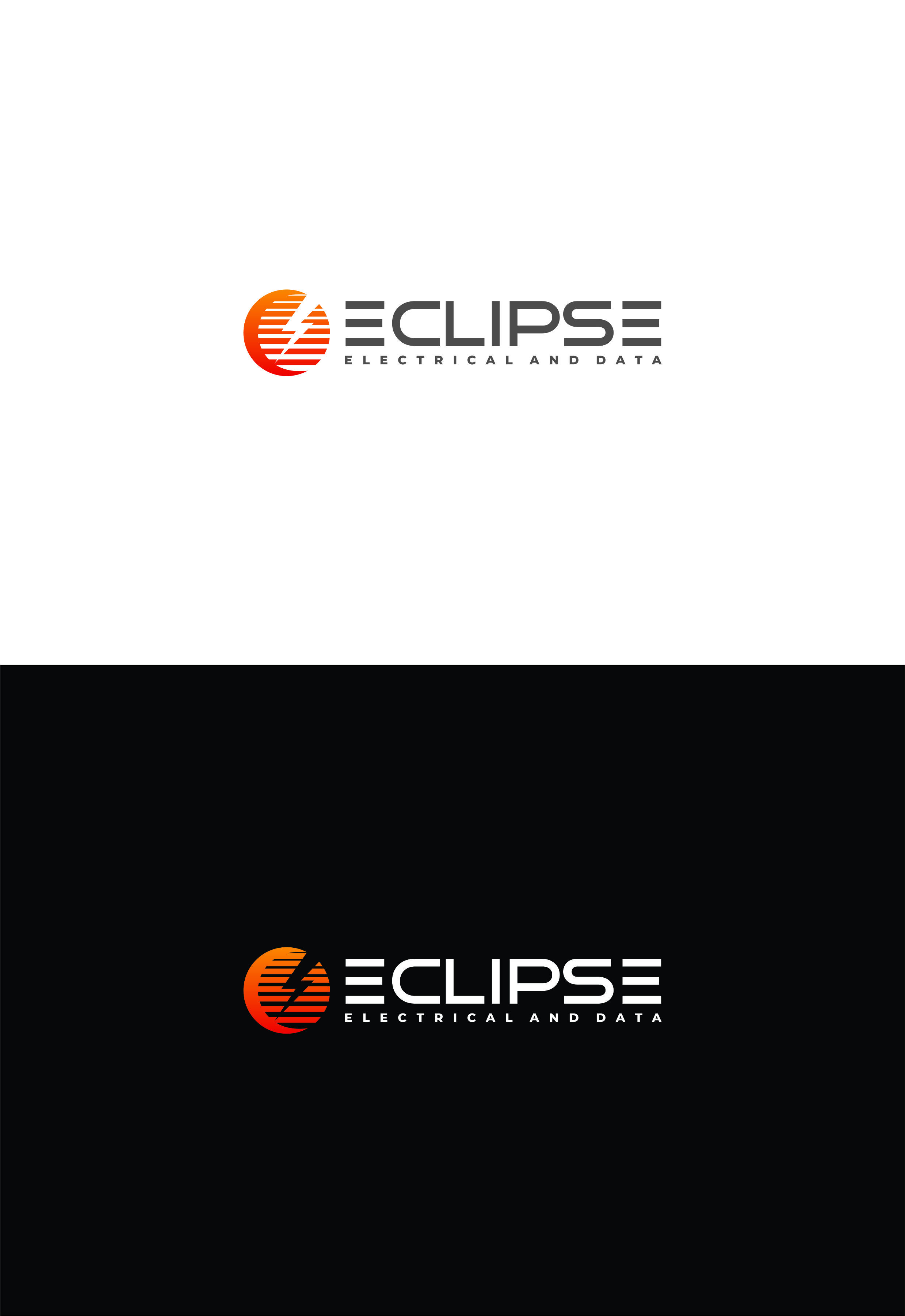 Logo-Design von ace_art™ für Eclipse Electrical and data | Design #25028137