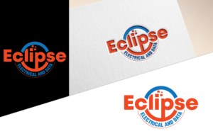 Logo Design by Rubia@ for Eclipse Electrical and data | Design: #25030504
