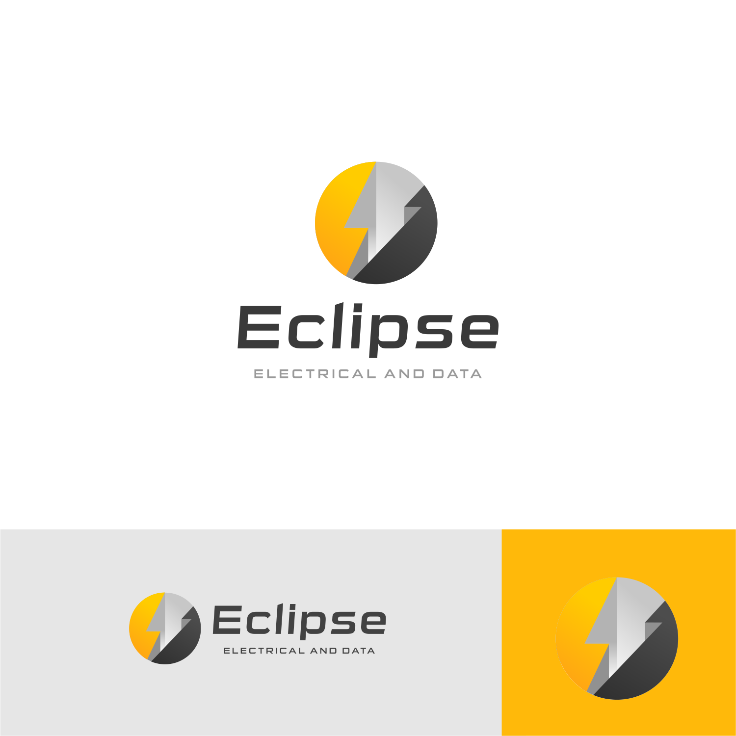 Logo-Design von ThiagoB für Eclipse Electrical and data | Design #25025378