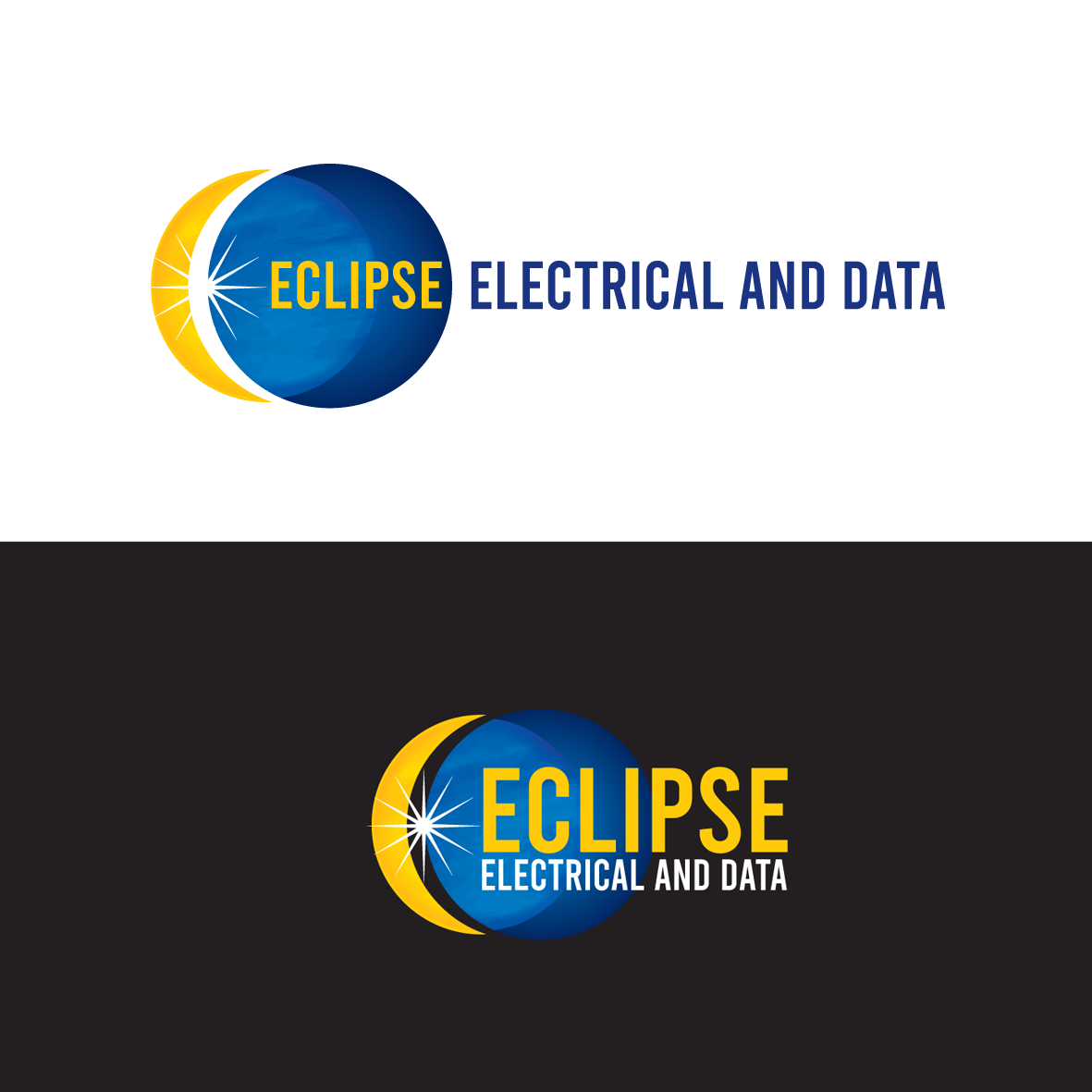 Design de Logo par Samantha Ward Design pour Eclipse Electrical and data | Design #25026820